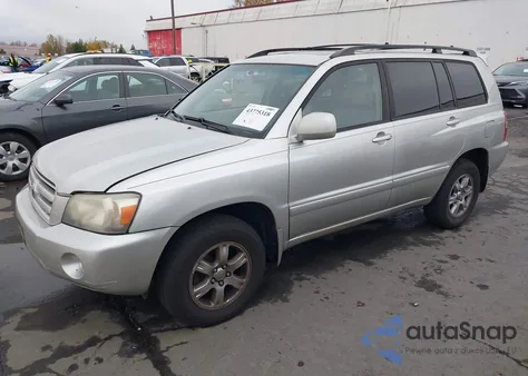 2007 Toyota Highlander V6 from USA, damaged, VIN JTEEP21AX70218666